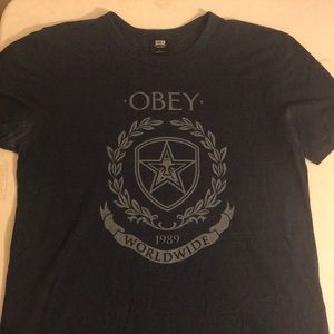 Obey t-shirt. Size L
